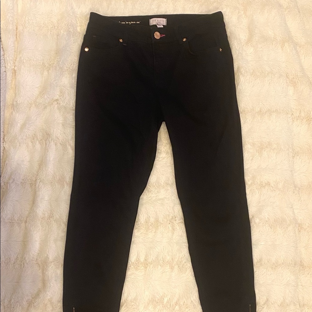 Ted Baker Navy blue crop jeans